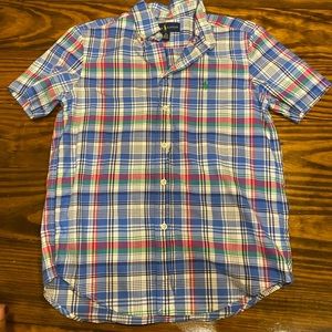 Boys Ralph Lauren Polo Collar Shirt
